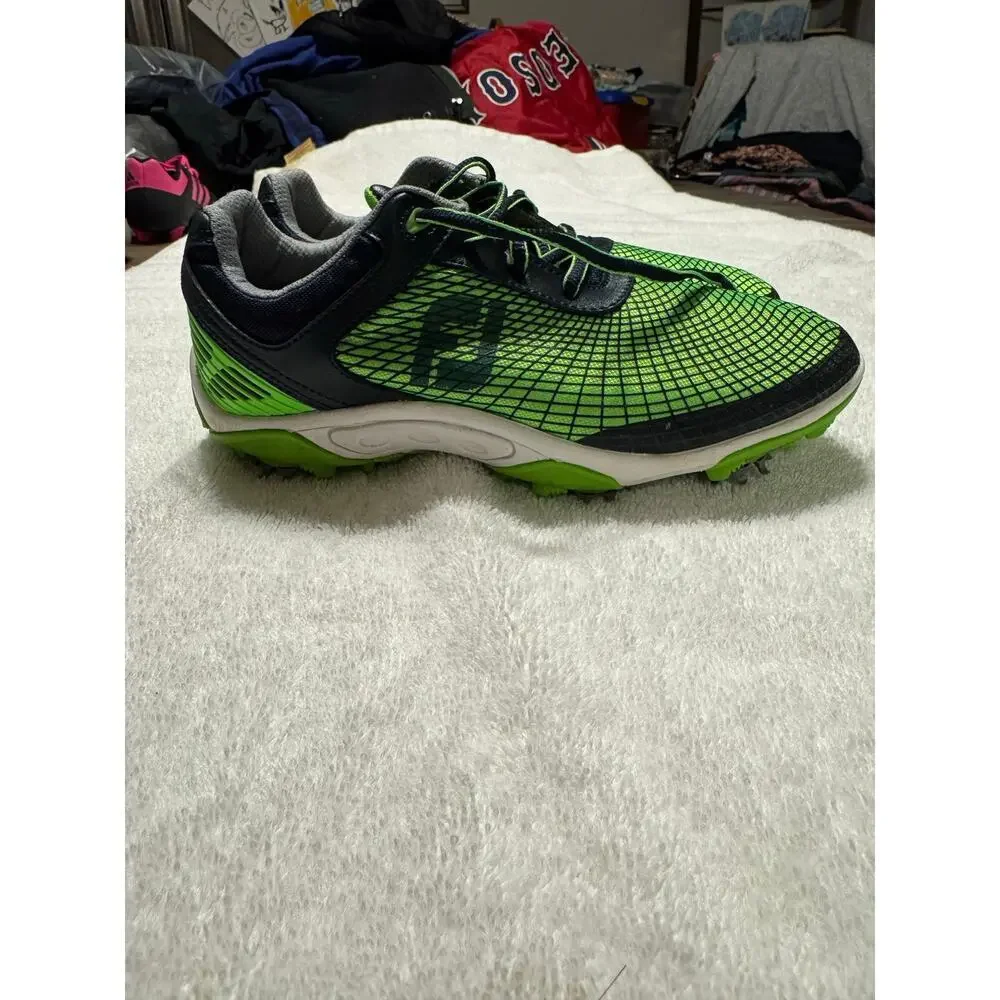 FootJoy Junior Golf Shoes Size 4 Black/Green
